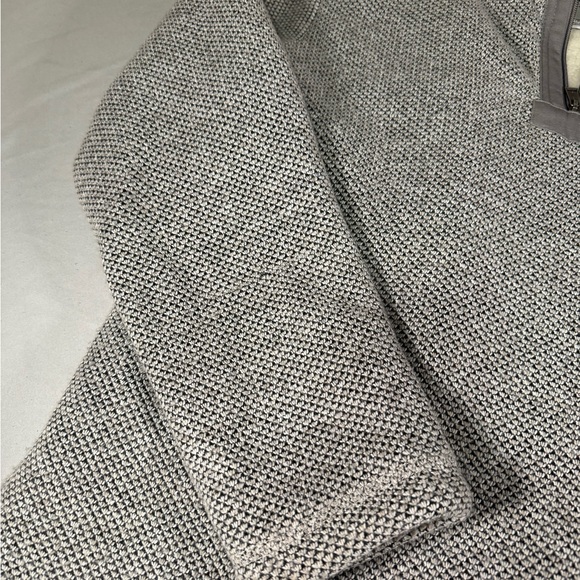 Orvis Sherpa Lined 1/4 Zip Pullover Mens Large Gray - Picture 5 of 13